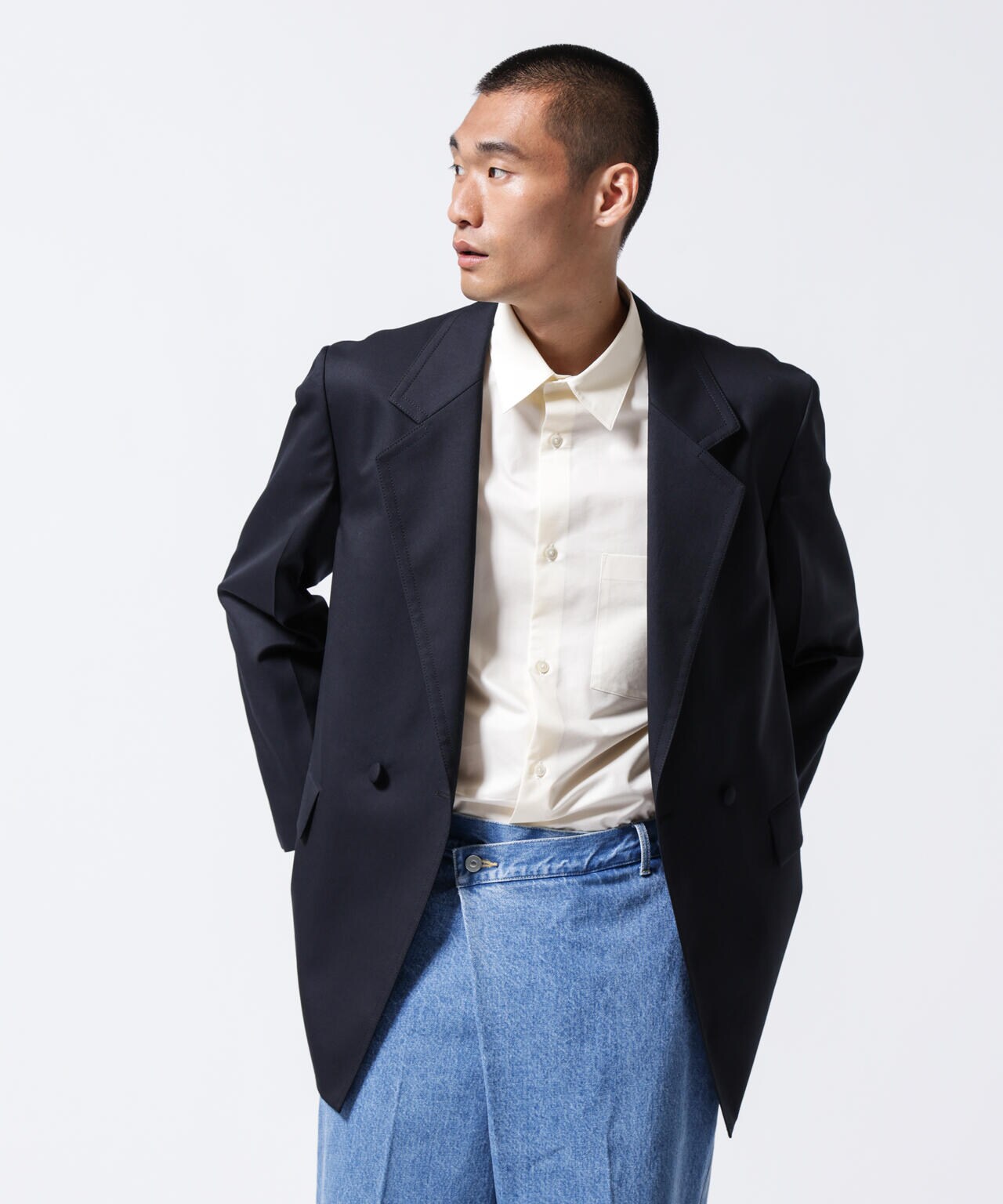 ナノユニバース（NANO universe）/「ASSEMBLANC」VIST Gabardine オーバージャケット ASSEMBLANC」VIST Gabardine オーバージャケット | NANO universe