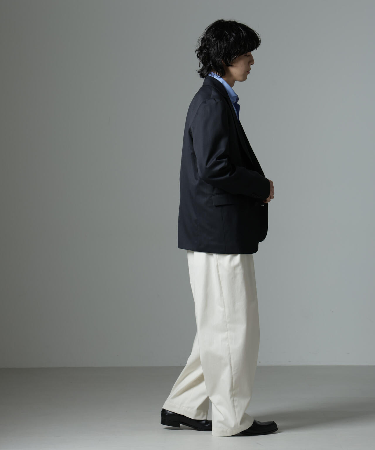 「N JACKET PREMIUM」RENU(R)T/Wシャドーチェックジャケット(セットアップ可)