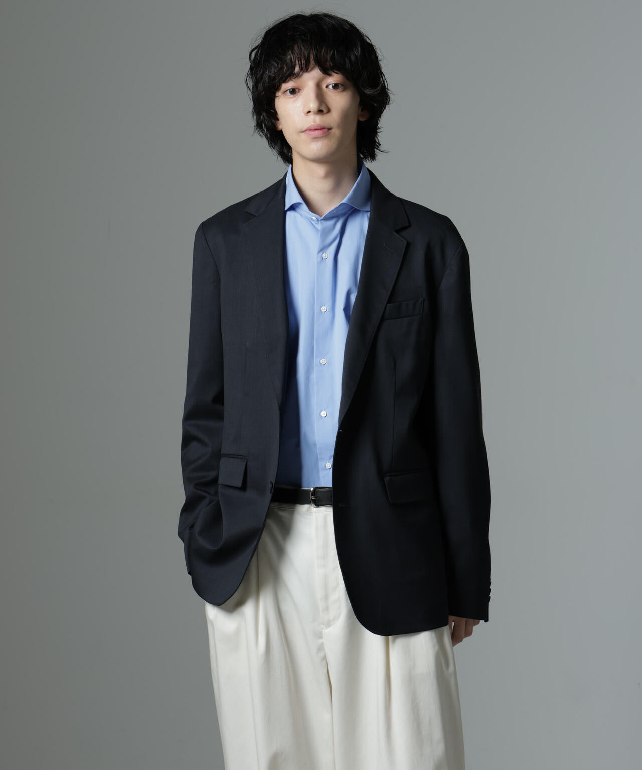 「N JACKET PREMIUM」RENU(R)T/Wシャドーチェックジャケット(セットアップ可)