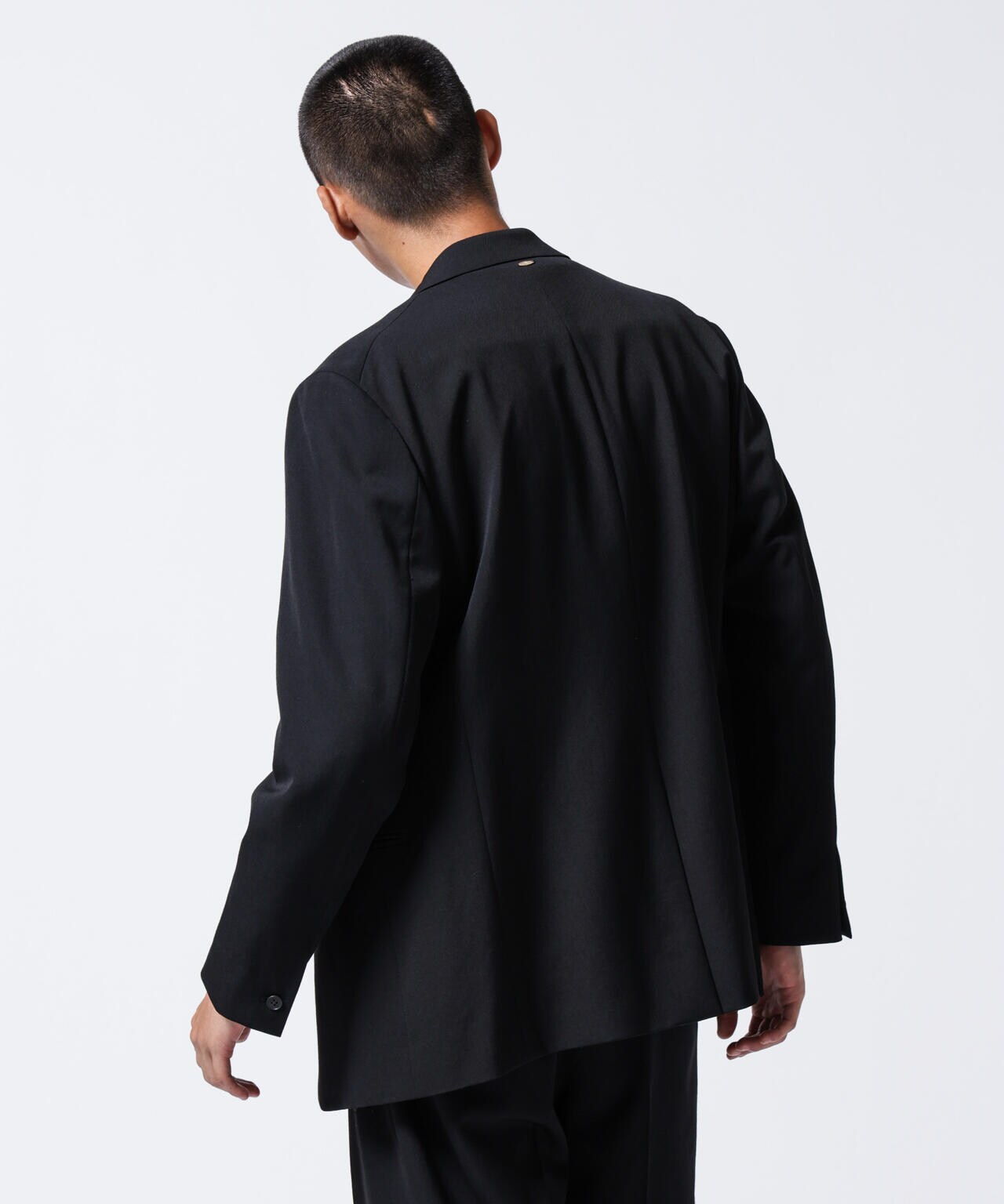 ASSEMBLANC」2/60ウール2B サックジャケット(セットアップ可) | NANO