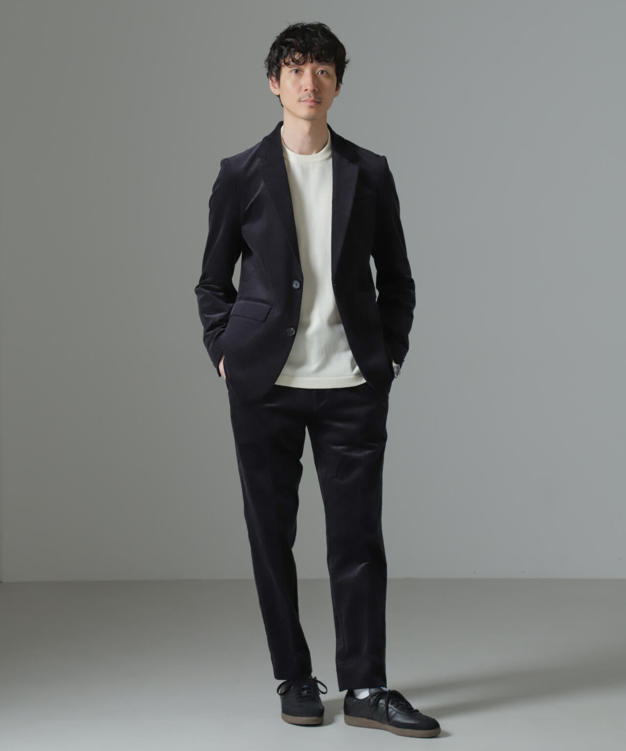 美品　ナノユニバース　コーデュロイ　カバーオール　セットアップ　XL　ブラウン 美品 ナノユニバース コーデュロイ カバーオール セットアップ