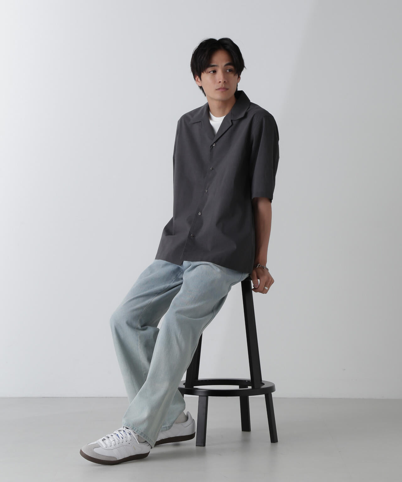 TEXBRID(R)オープンカラーシャツ | NANO universe（ナノ・ユニバース