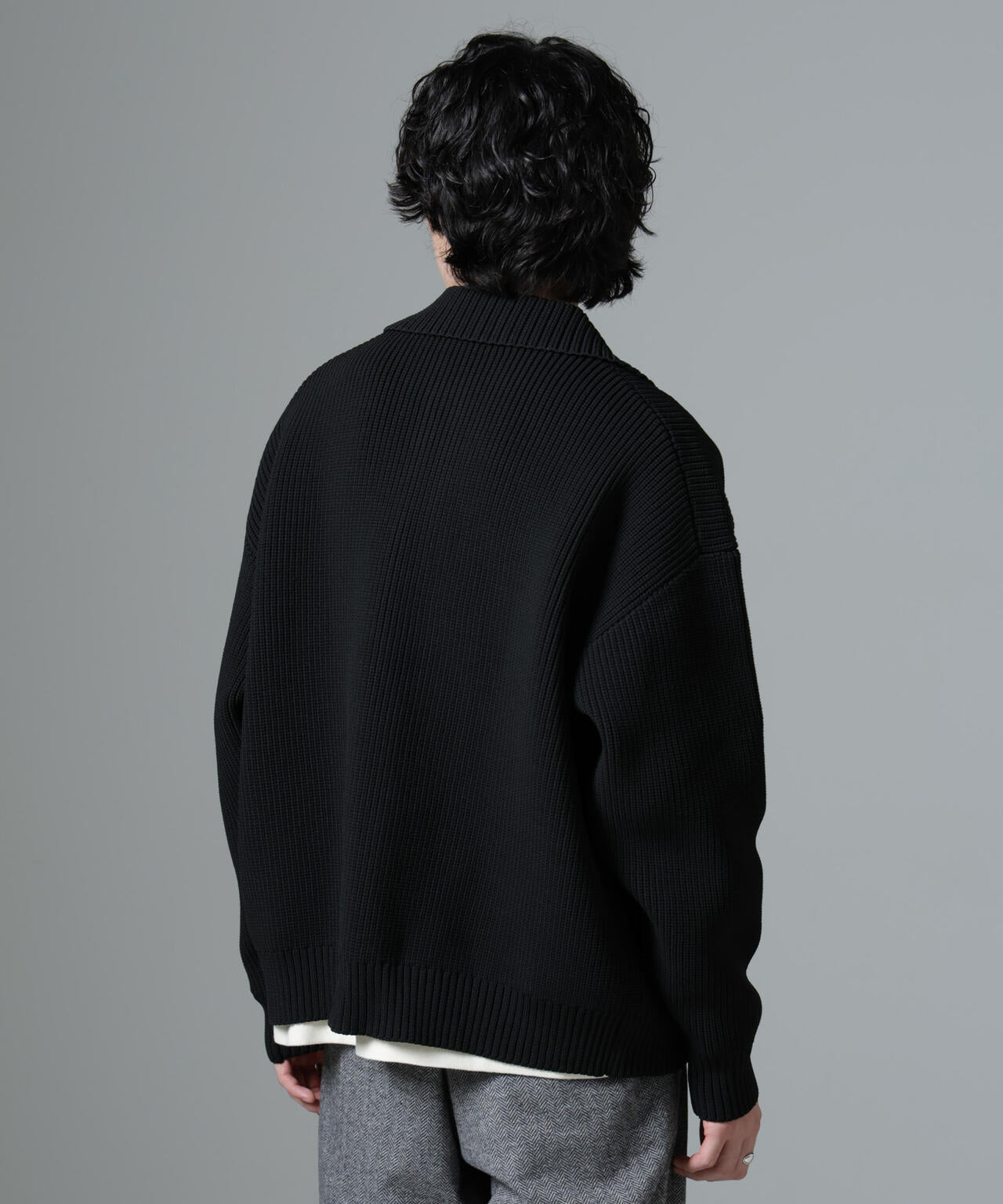 スポンディッシュニットブルゾン