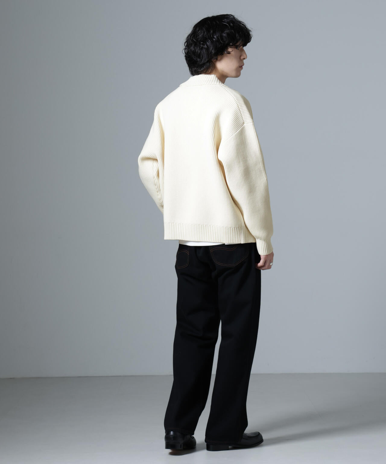 スポンディッシュニットブルゾン