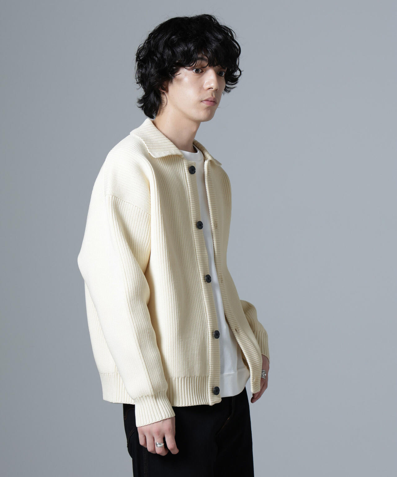 スポンディッシュニットブルゾン