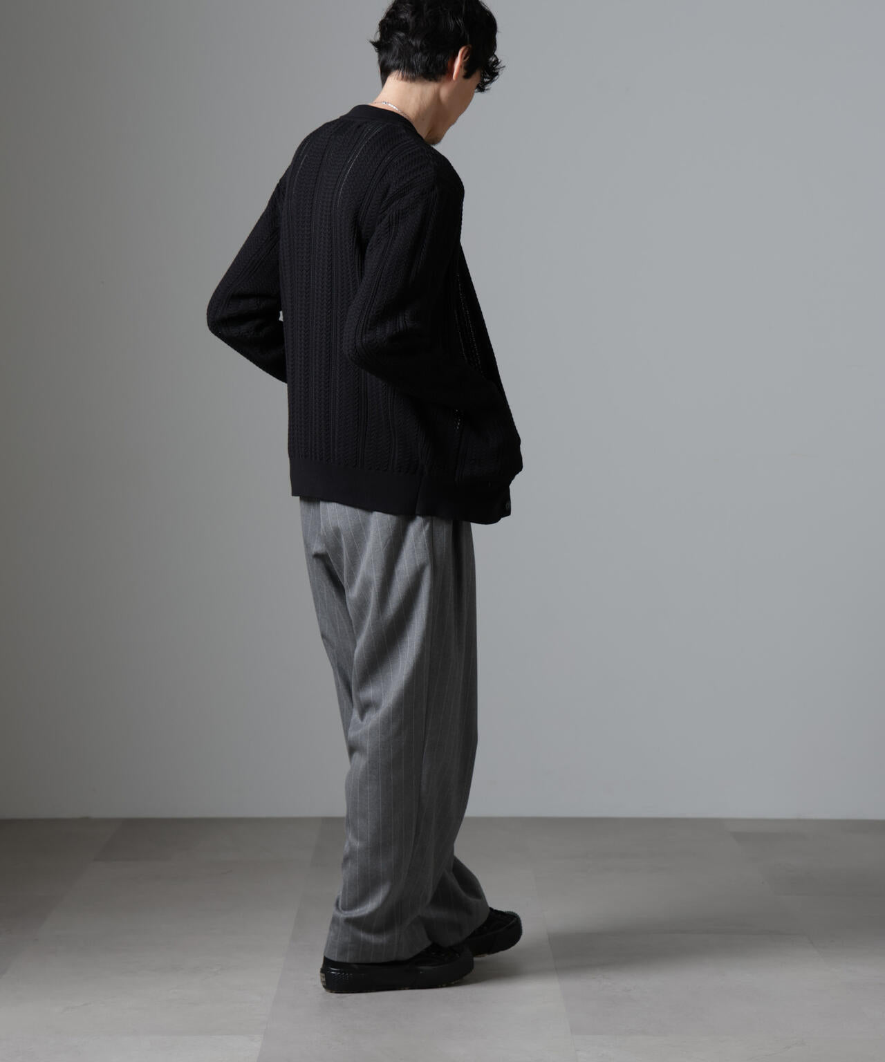 ケーブルニットカーディガン | NANO universe（ナノ・ユニバース