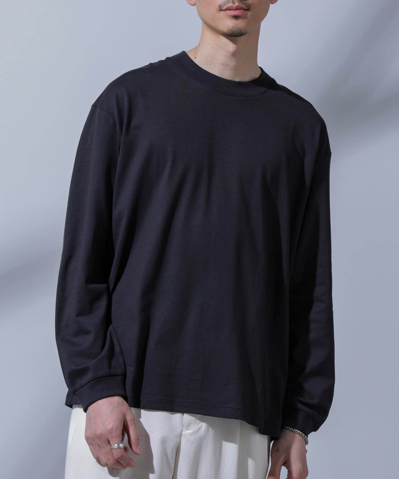 Anti Soaked(R) 汗染み防止 ビッグTシャツ 長袖