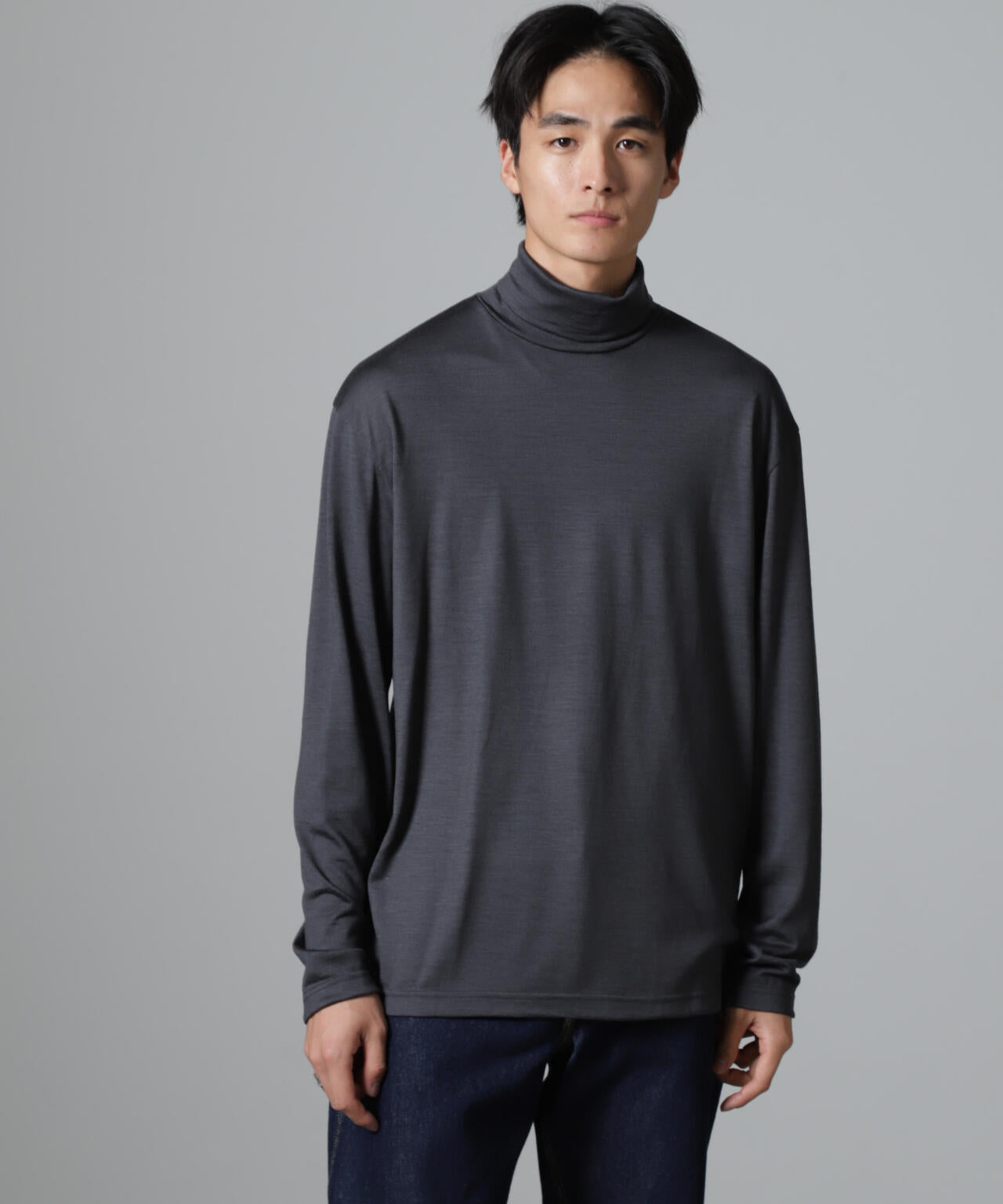 100%ウォッシャブルウール」タートルネック | NANO universe