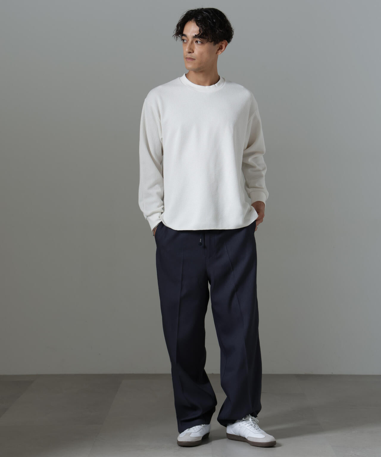 JAPANTECHNOLOGY トゥループ　新品未使用 テクノワッフル ロングスリーブTシャツ | NANO universe（ナノ