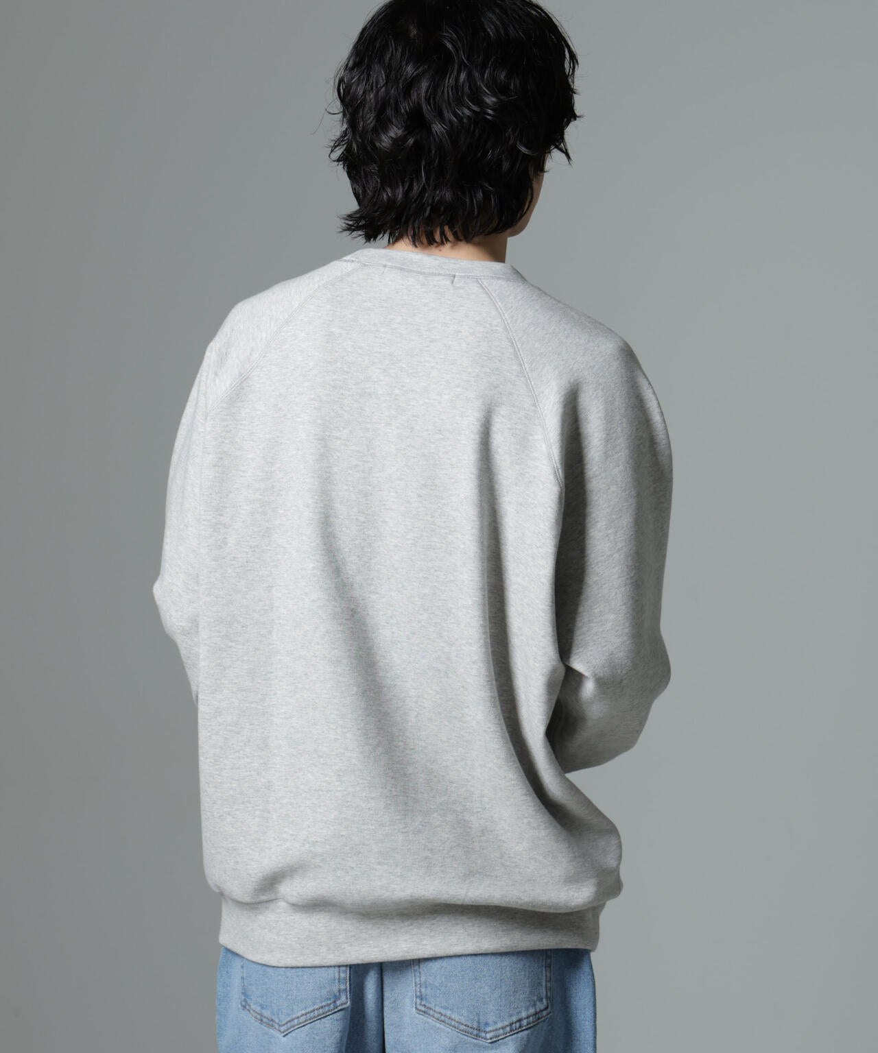 ジャガードポンチクルーネックプルオーバー