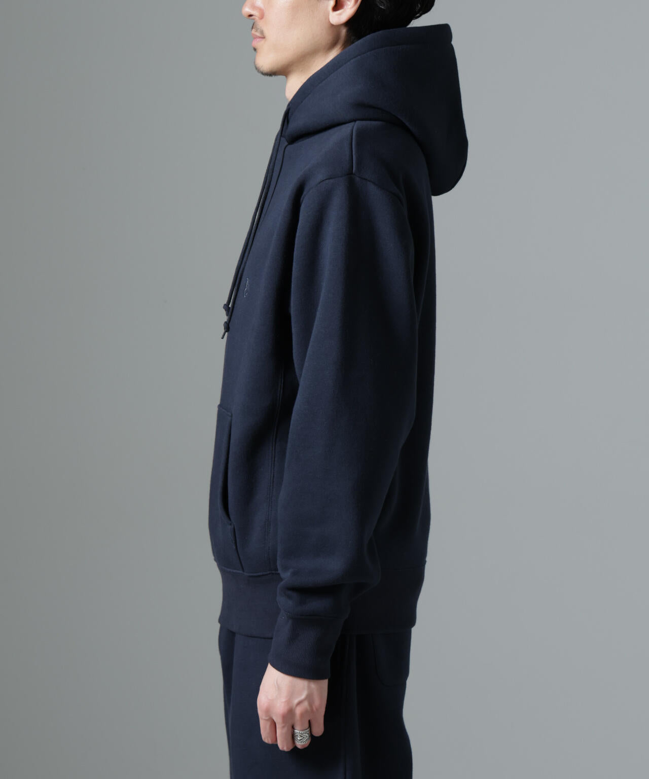 「NJ/CLUB」裏起毛 ジャージーパーカー(セットアップ可)