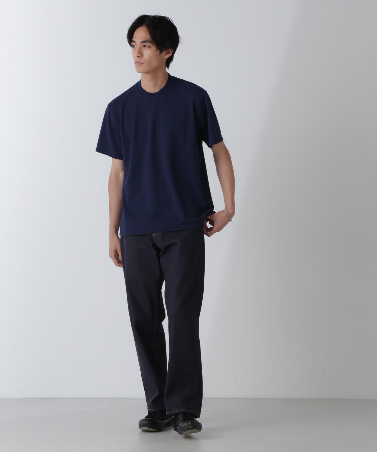 ｢N Tshirts｣AQUARHYTHM(R)鹿の子ジャケT 半袖