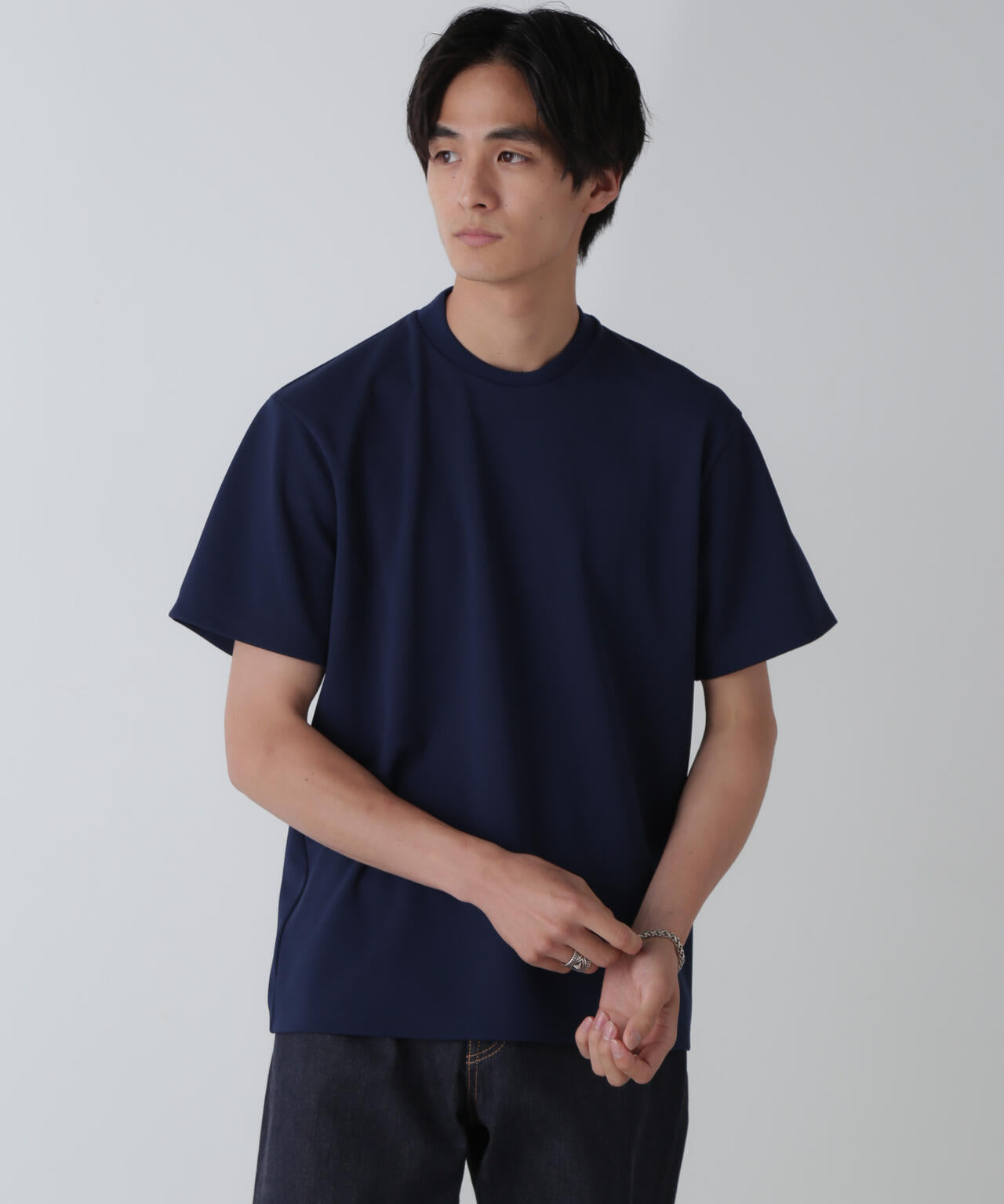 ｢N Tshirts｣AQUARHYTHM(R)鹿の子ジャケT 半袖