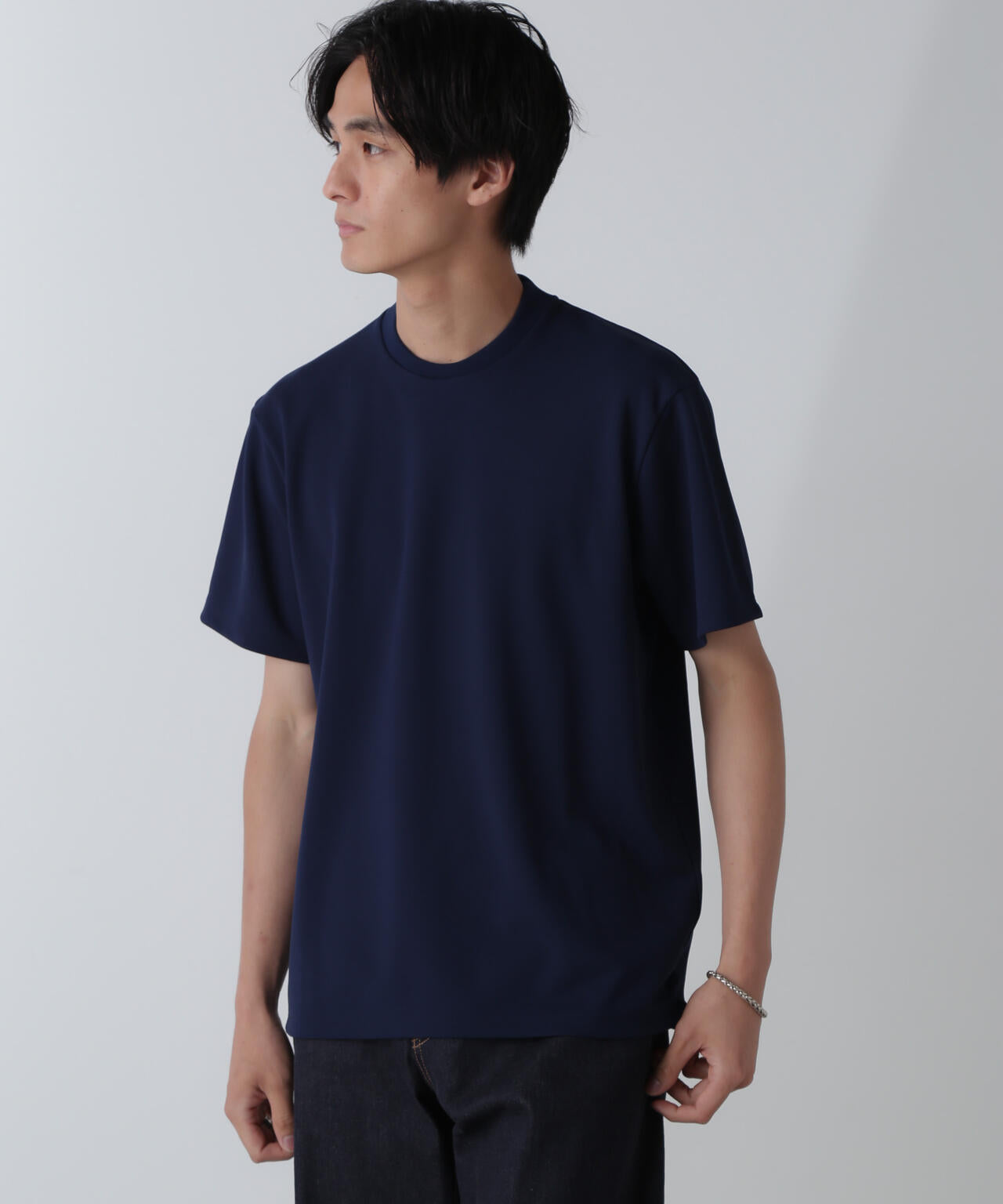 ｢N Tshirts｣AQUARHYTHM(R)鹿の子ジャケT 半袖