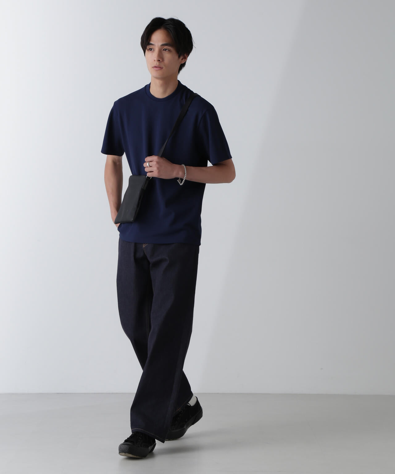 ｢N Tshirts｣AQUARHYTHM(R)鹿の子ジャケT 半袖