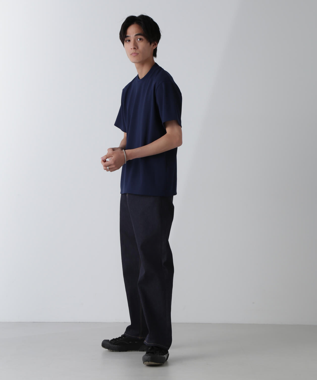 ｢N Tshirts｣AQUARHYTHM(R)鹿の子ジャケT 半袖
