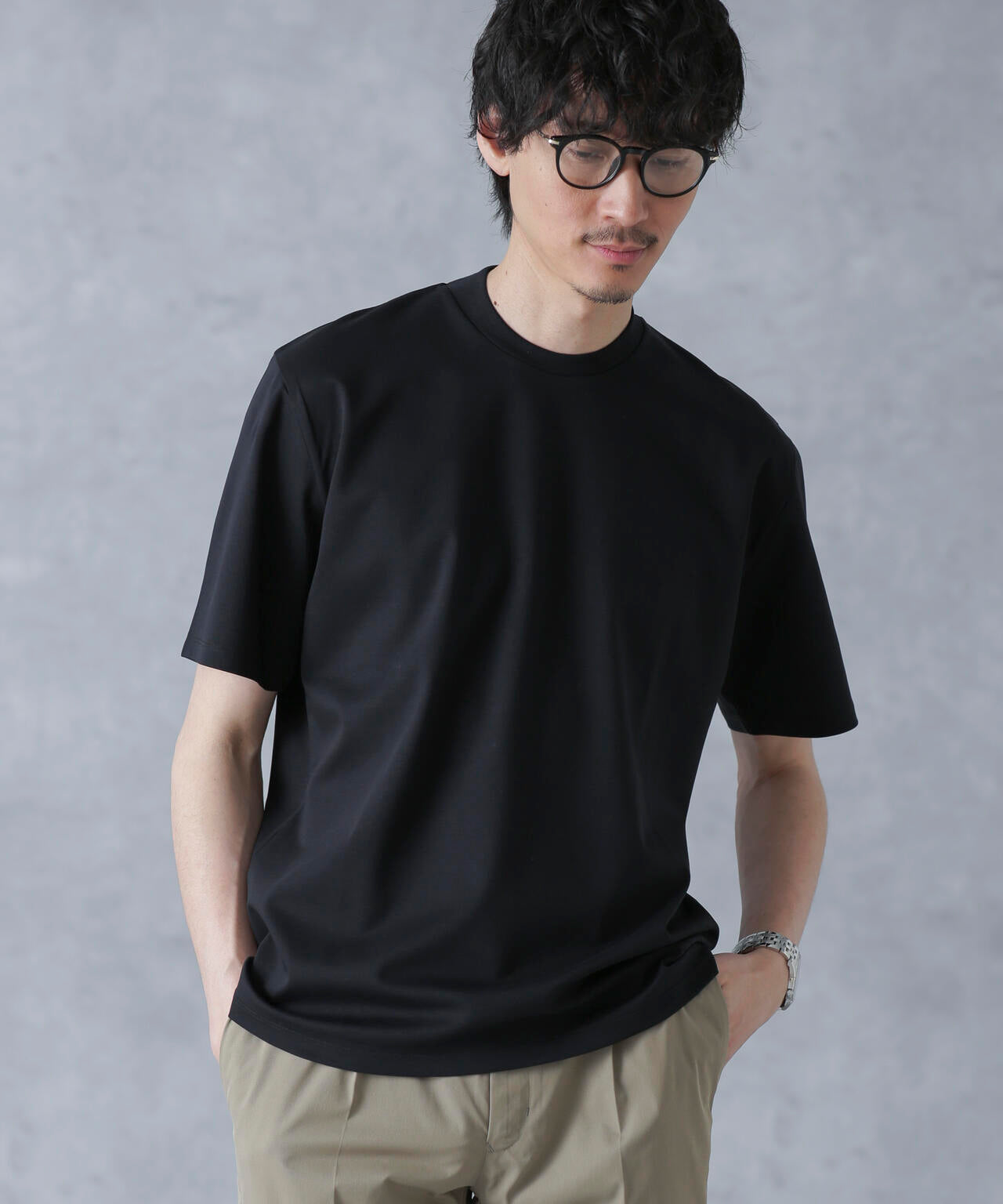 ジャケT(R)プレミアム クルーネック 半袖