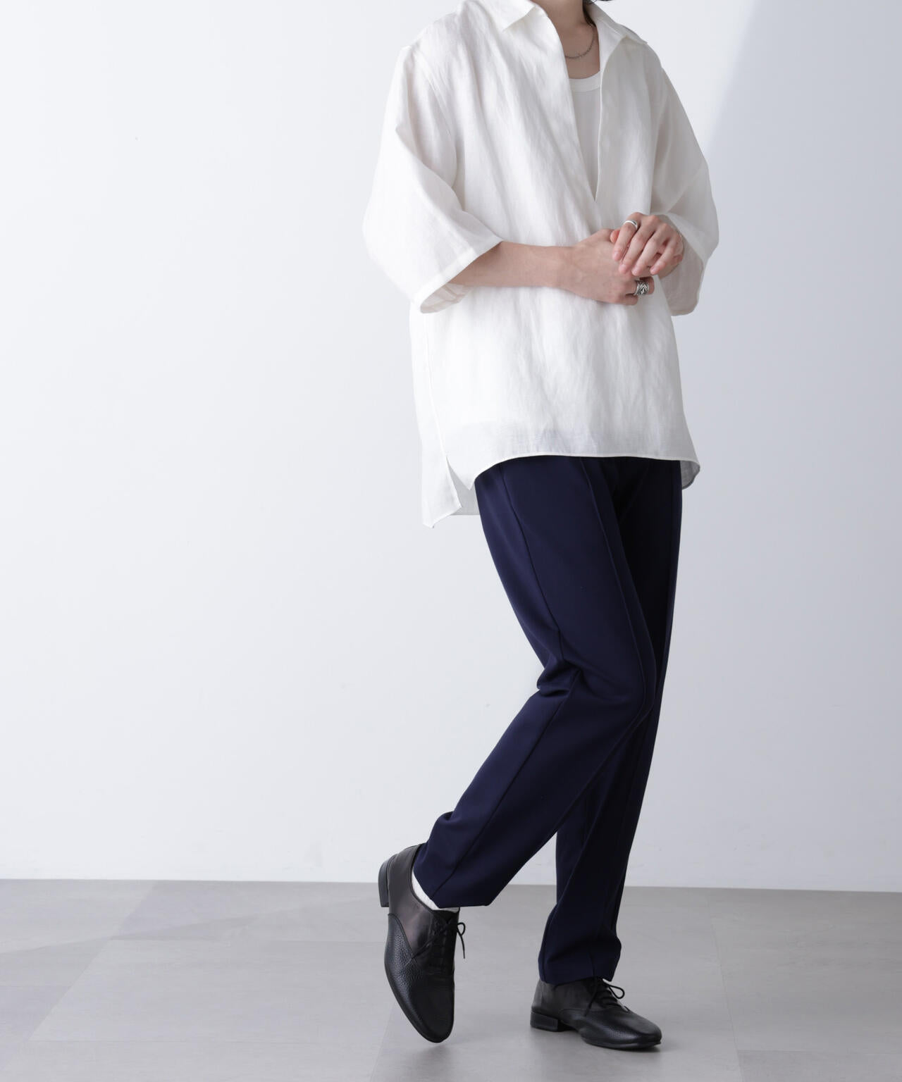 モダンコンフォートシリーズ」スリムイージースラックス | NANO