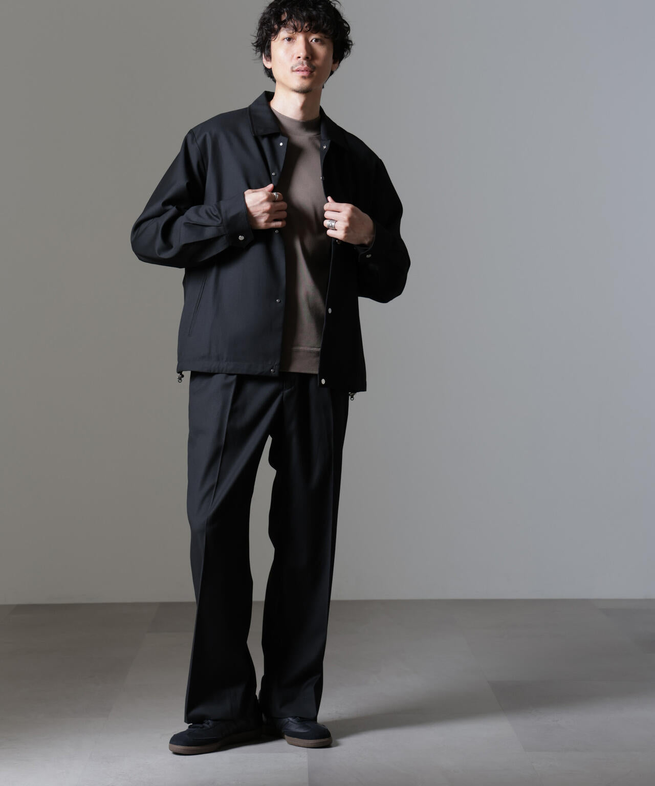 CARREMAN ストレートスラックス