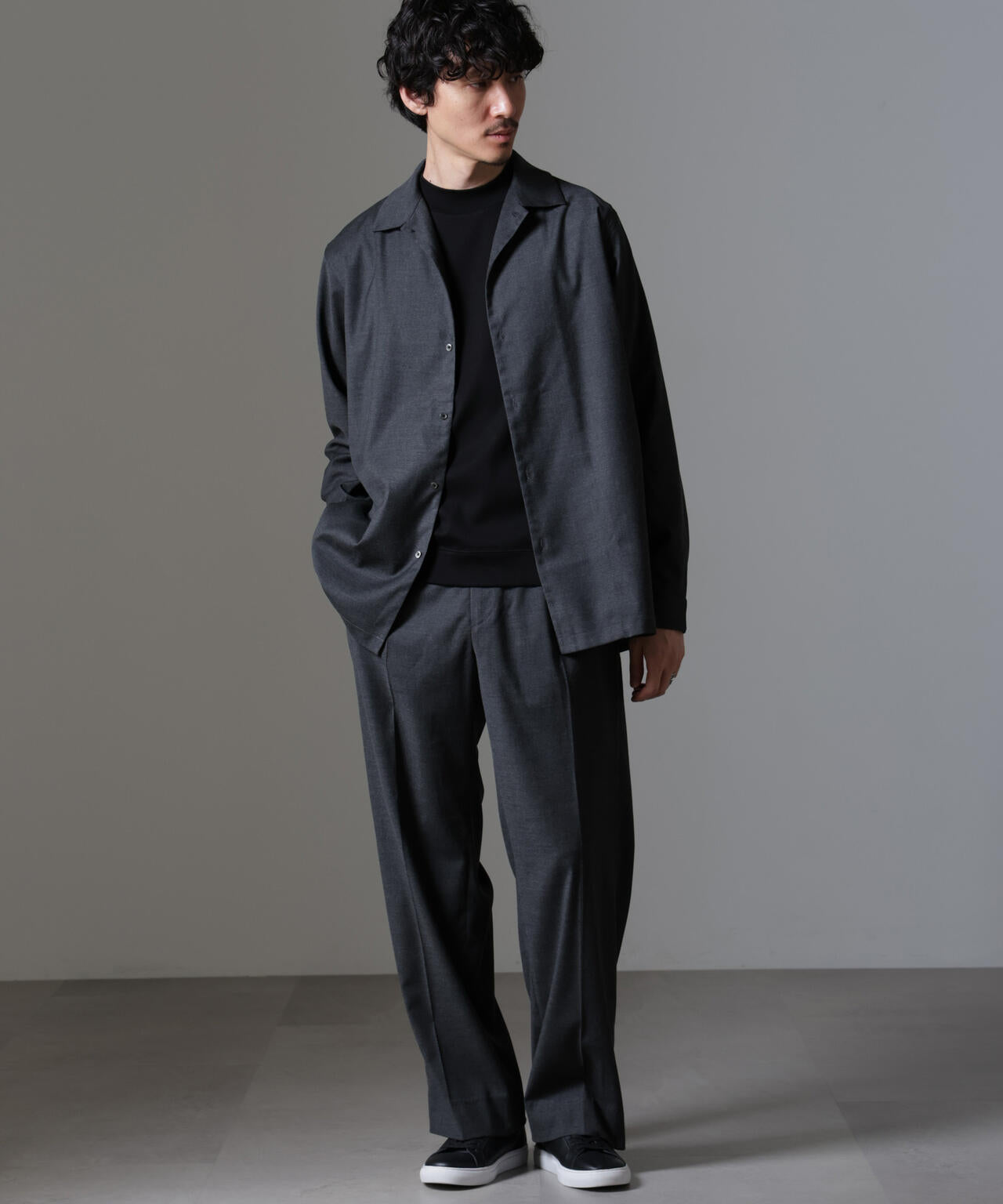 CARREMAN ストレートスラックス