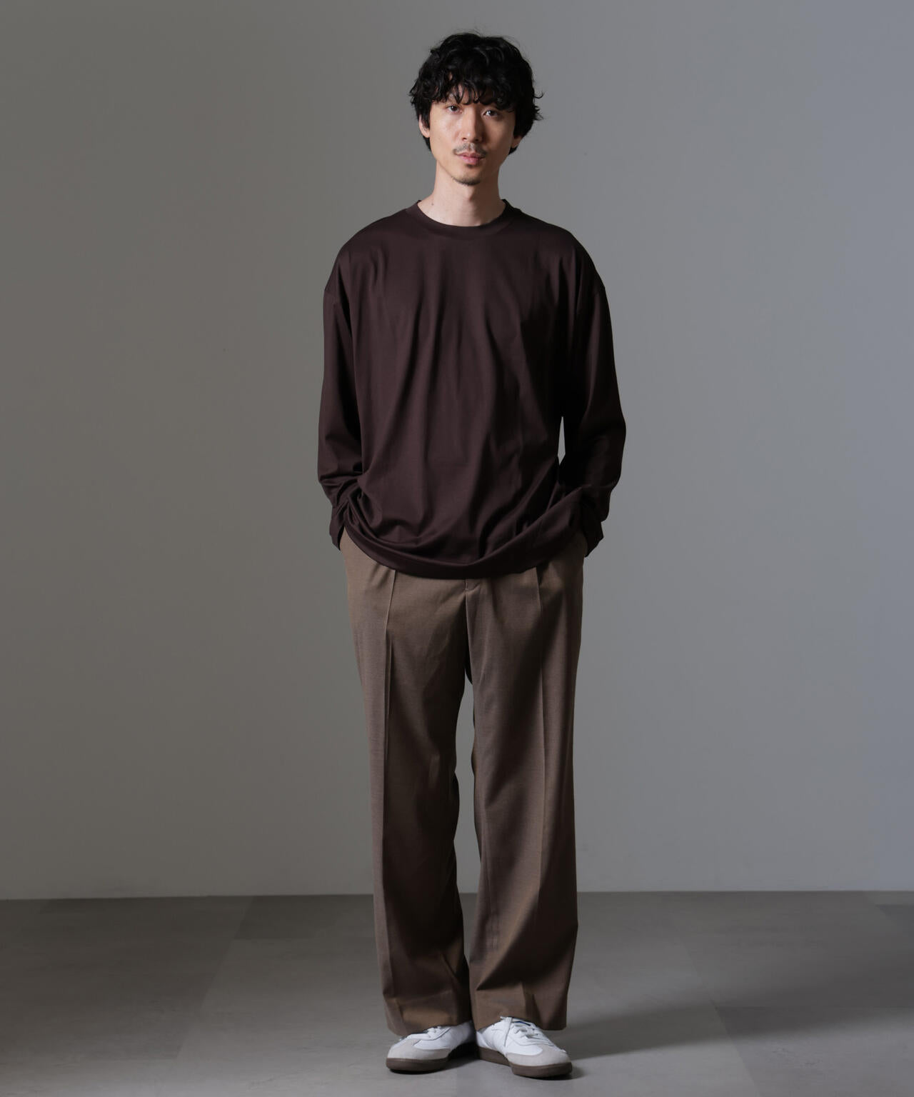 CARREMAN ストレートスラックス