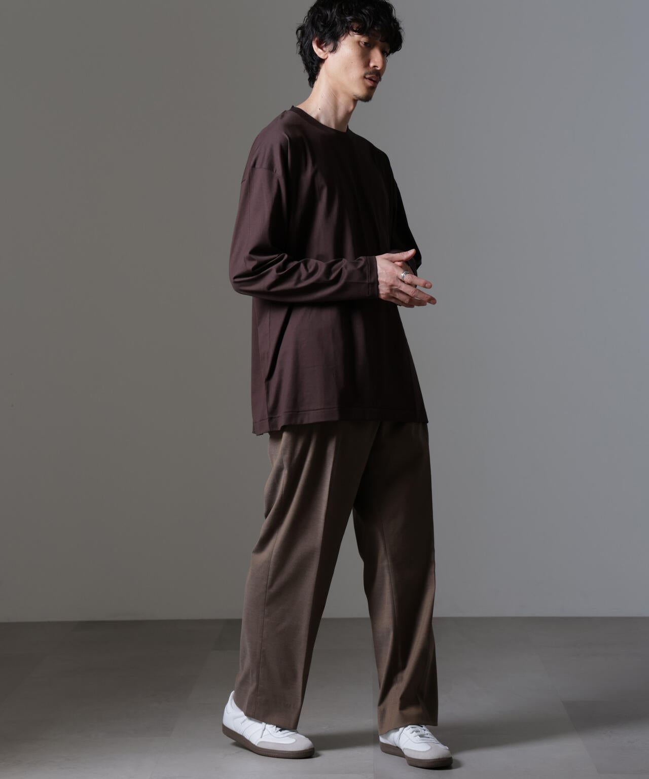 CARREMAN ストレートスラックス