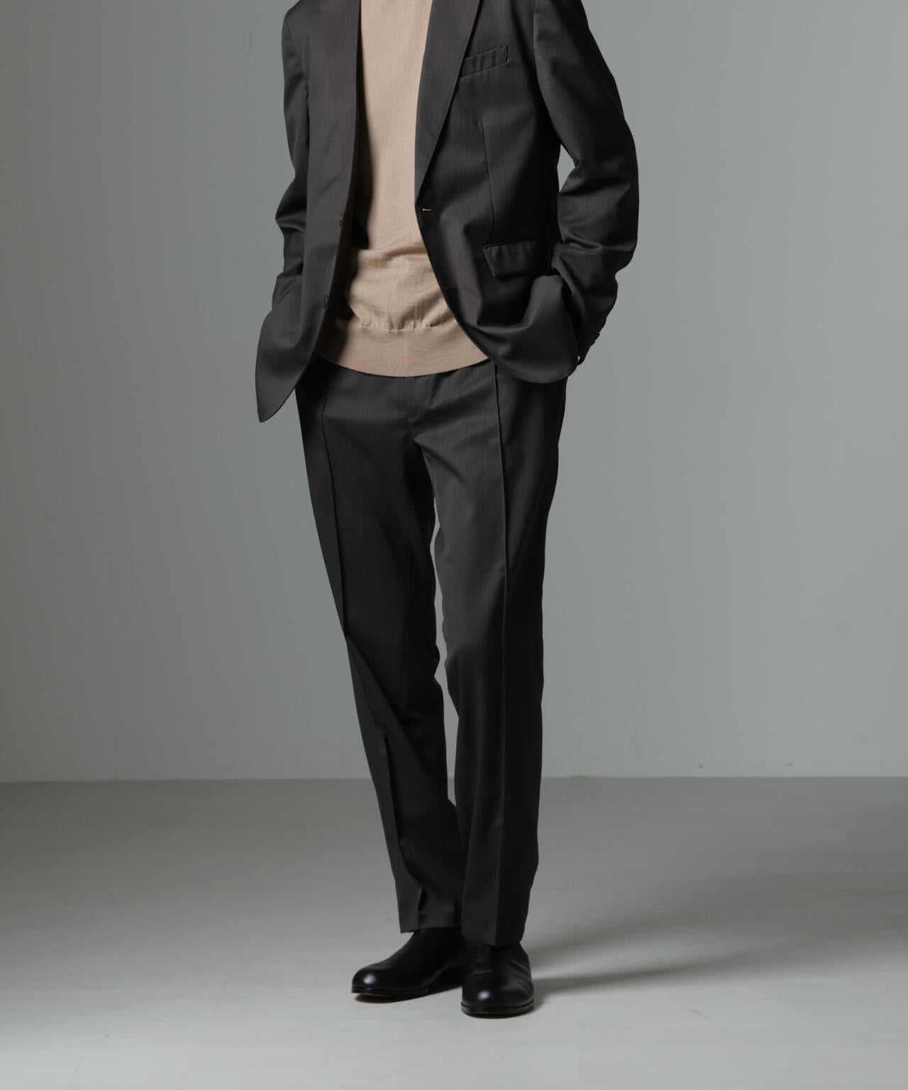 N TROUSERS PREMIUM」RENU(R)T/Wシャドーチェックパンツ | NANO
