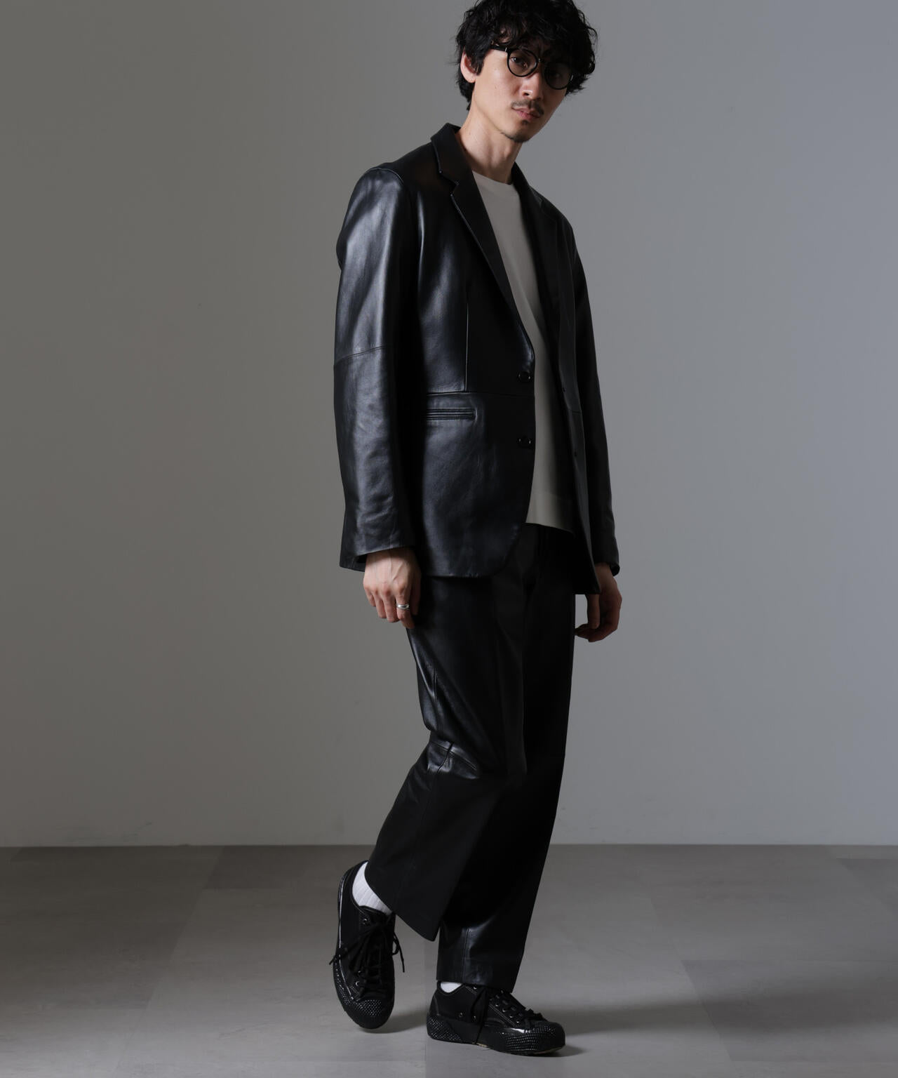 レザースラックス(セットアップ可) | NANO universe（ナノ・ユニバース