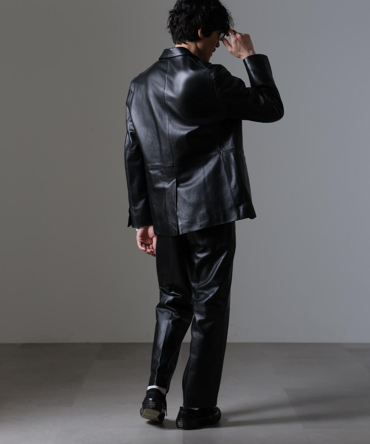 ナノユニバース レザースラックス(セットアップ可) | NANO universe（ナノ