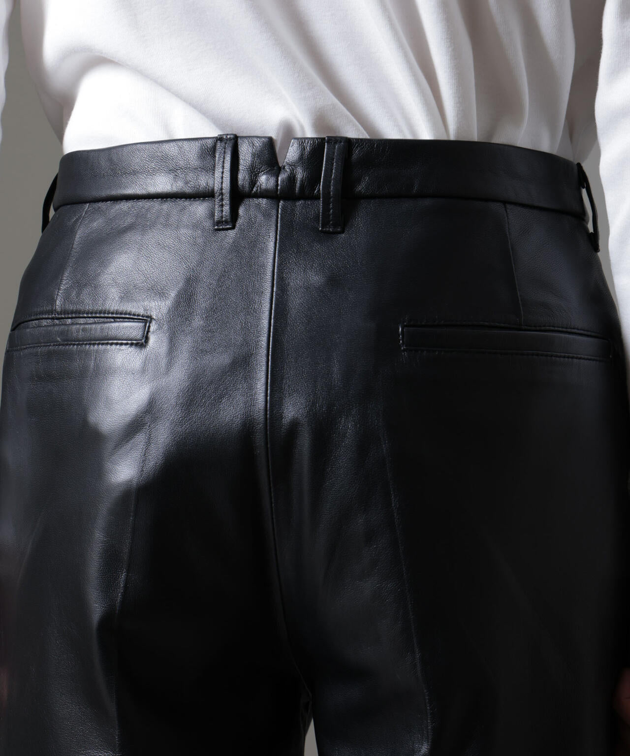 ナノユニバース レザースラックス(セットアップ可) | NANO universe（ナノ