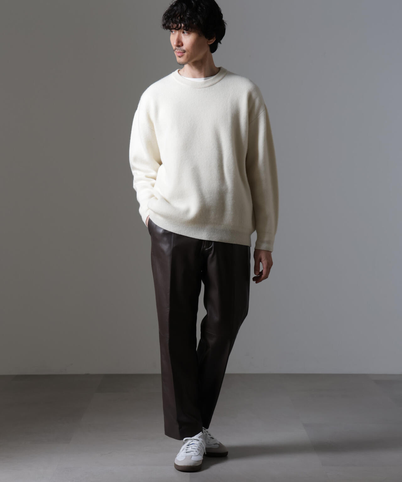 レザースラックス(セットアップ可) | NANO universe（ナノ・ユニバース