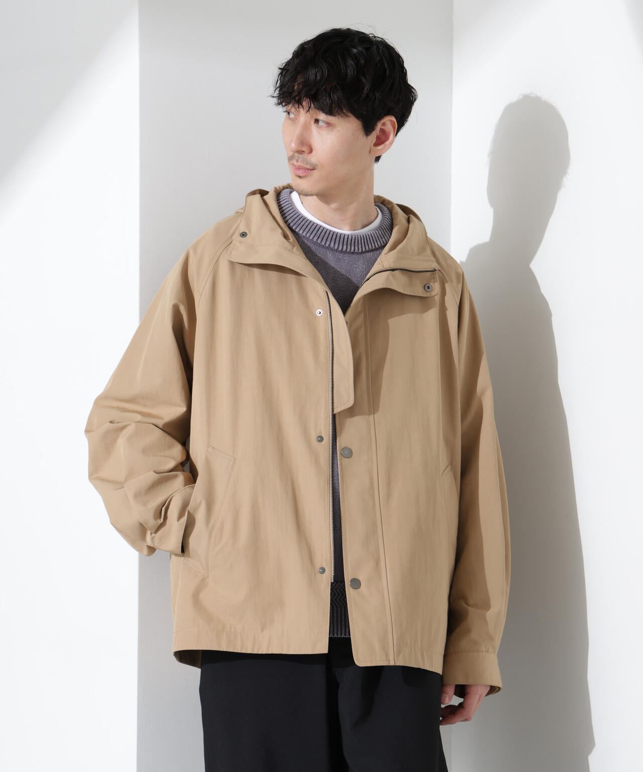 ウェザークロスショートモッズブルゾン | NANO universe（ナノ