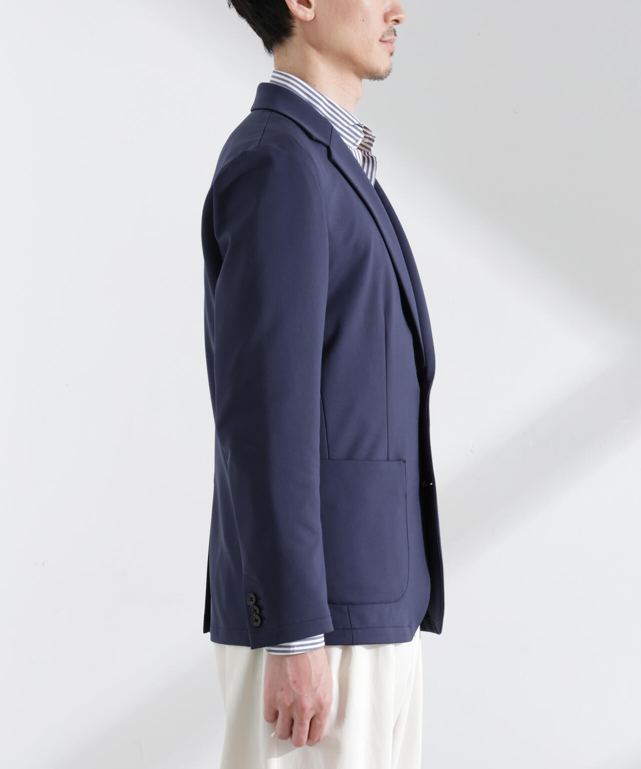 NANO UNIVERSE ナノユニバース ネイビー ジャケット・アウター M NANO universe｜「N JACKET PREMIUM」TEXBRID(R)撥水ウラドット