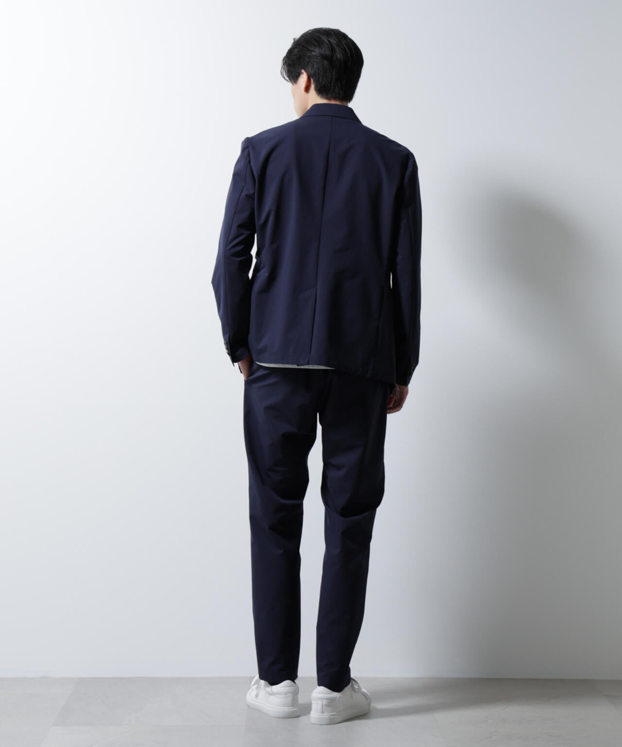「N JACKET BASIC」ダントツオチール防汚テックストレッチジャケット(セットアップ可)