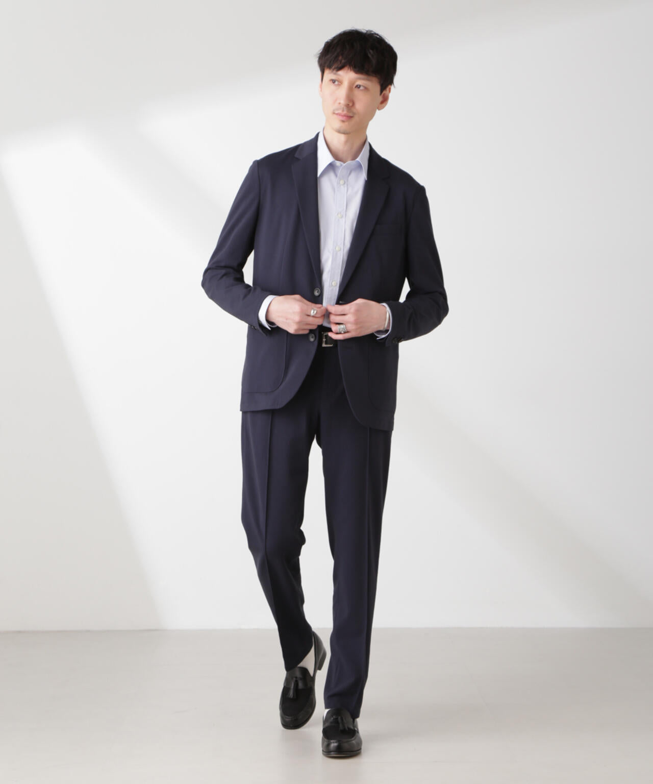 「N JACKET PREMIUM」IN DRY カノコストレッチジャケット(セットアップ可)