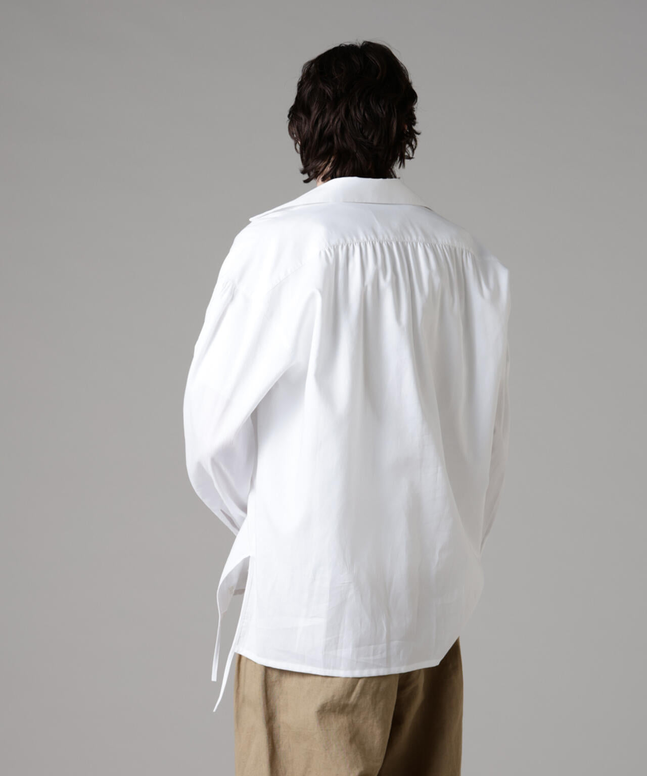 non☆専用 ASSEMBLANC」ダブルクロススキッパーシャツ | NANO universe