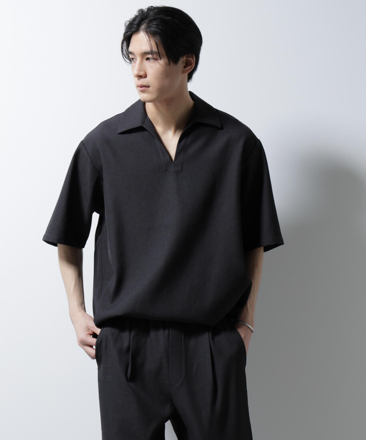 MC」coveross(R)EOS ポリエステル ブッチャースキッパーシャツ