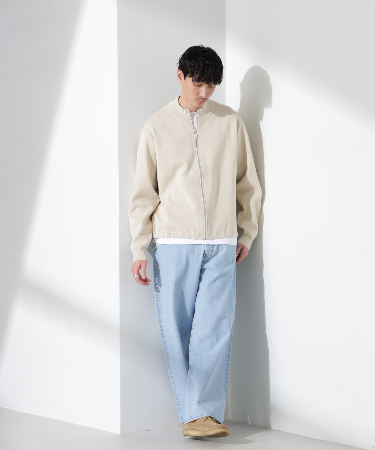 14ゲージミラノリブブルゾン （手洗い可能）