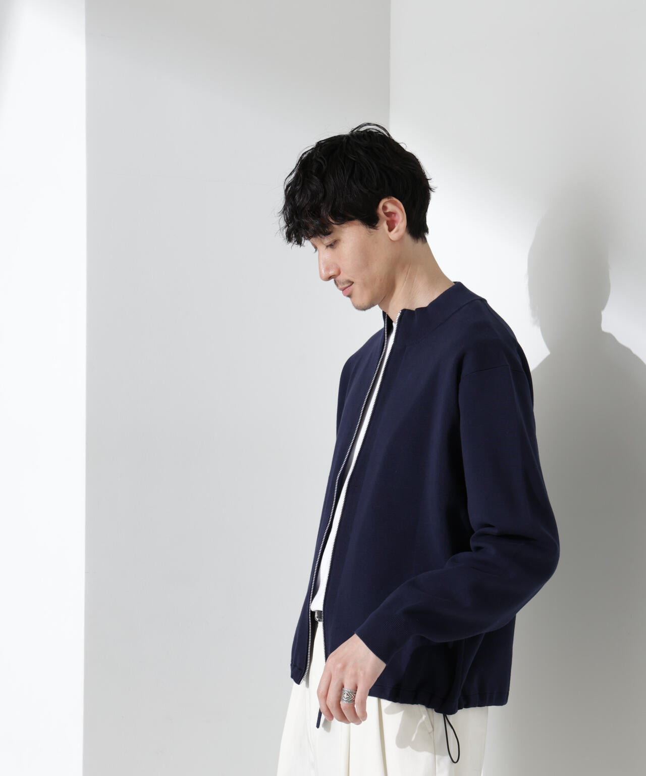 14ゲージミラノリブブルゾン （手洗い可能）