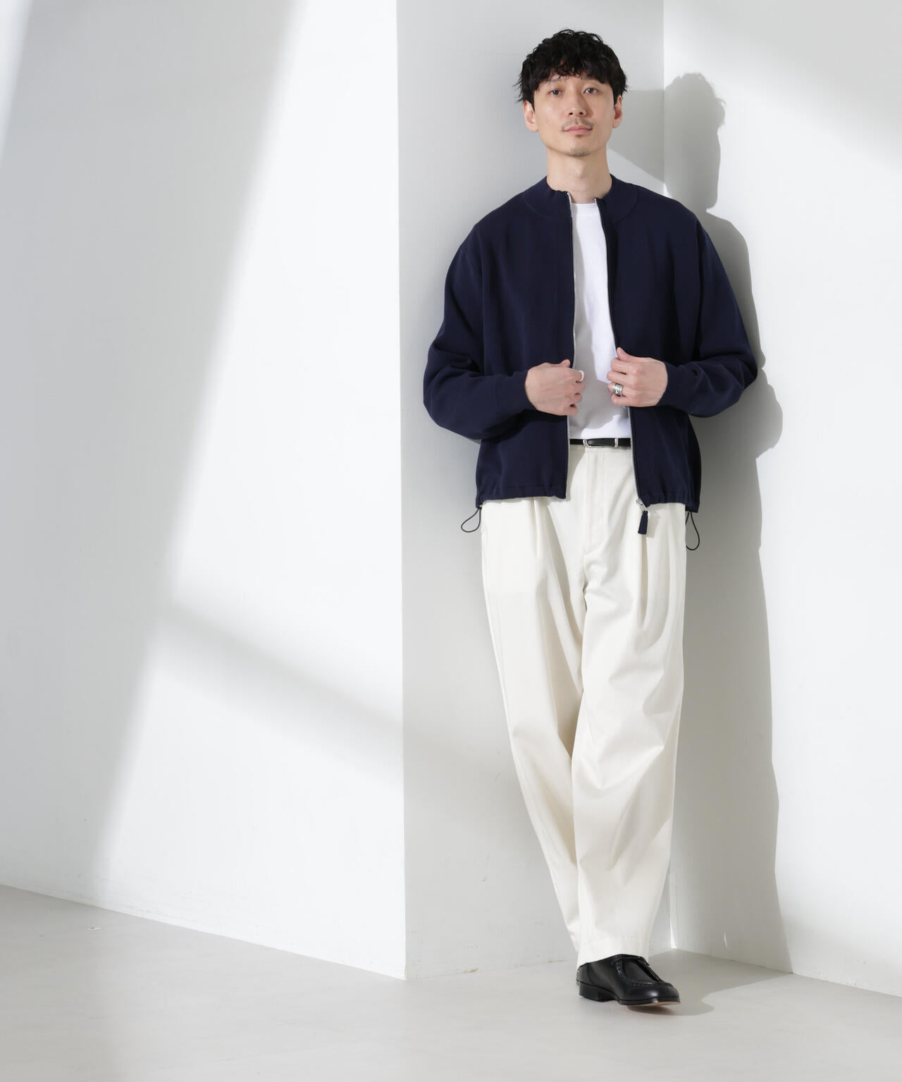 14ゲージミラノリブブルゾン （手洗い可能）