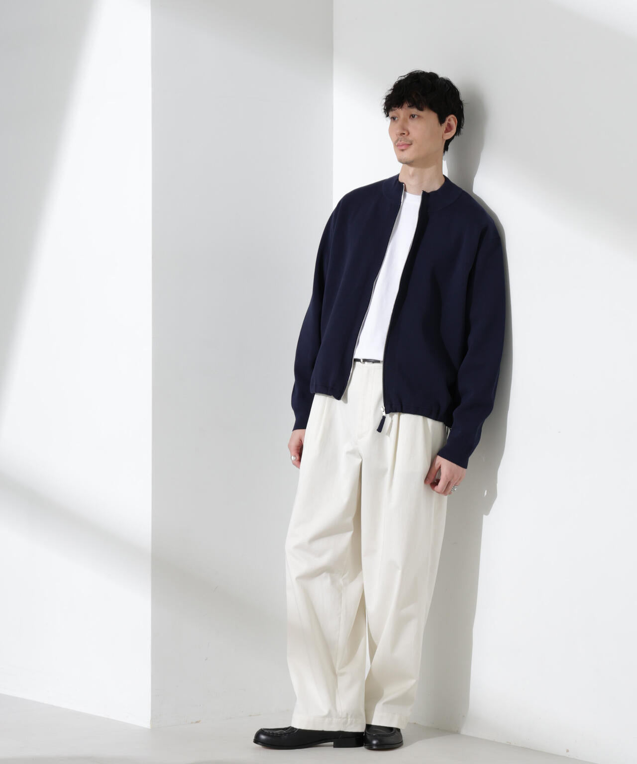 14ゲージミラノリブブルゾン （手洗い可能）