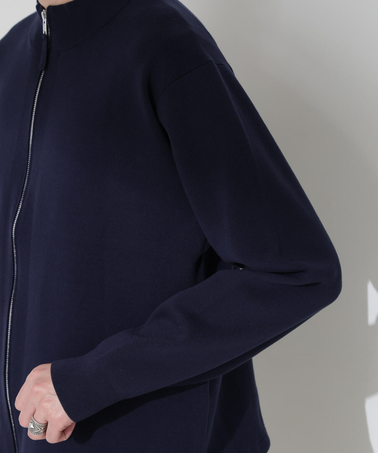 14ゲージミラノリブブルゾン （手洗い可能）