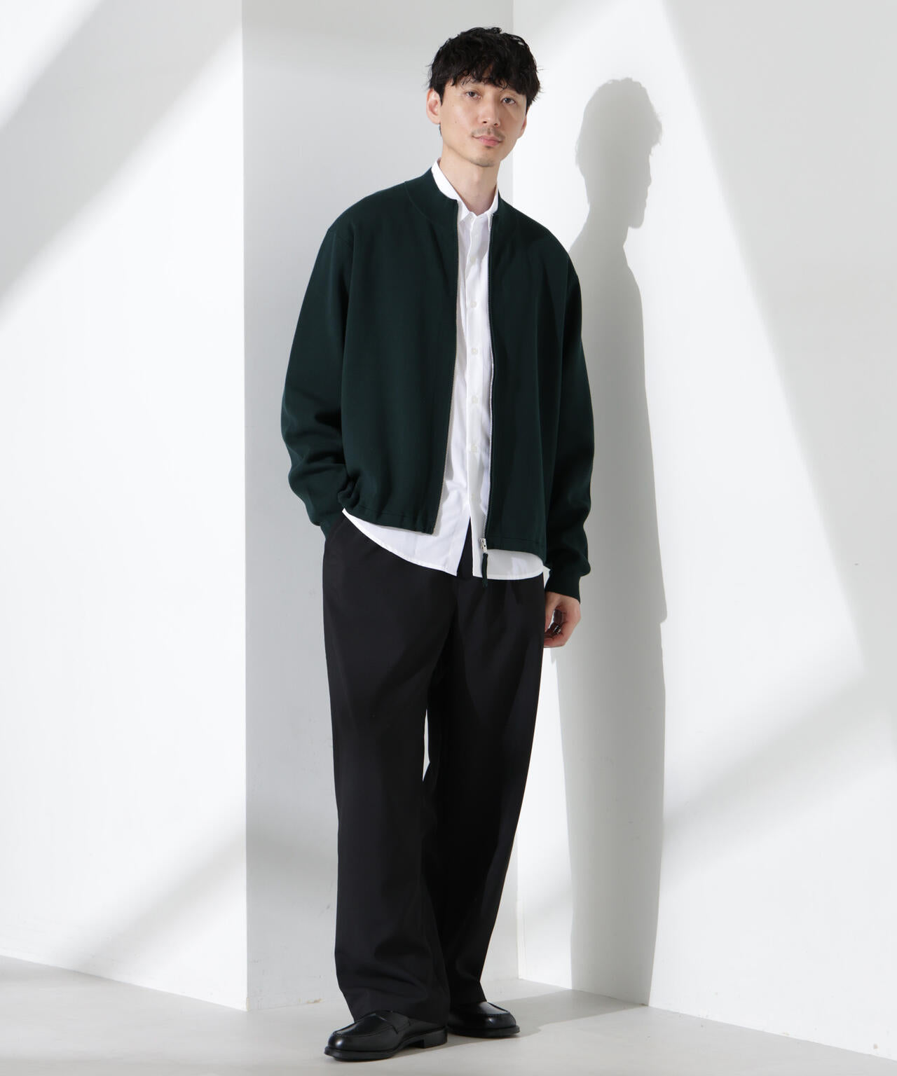 14ゲージミラノリブブルゾン （手洗い可能）