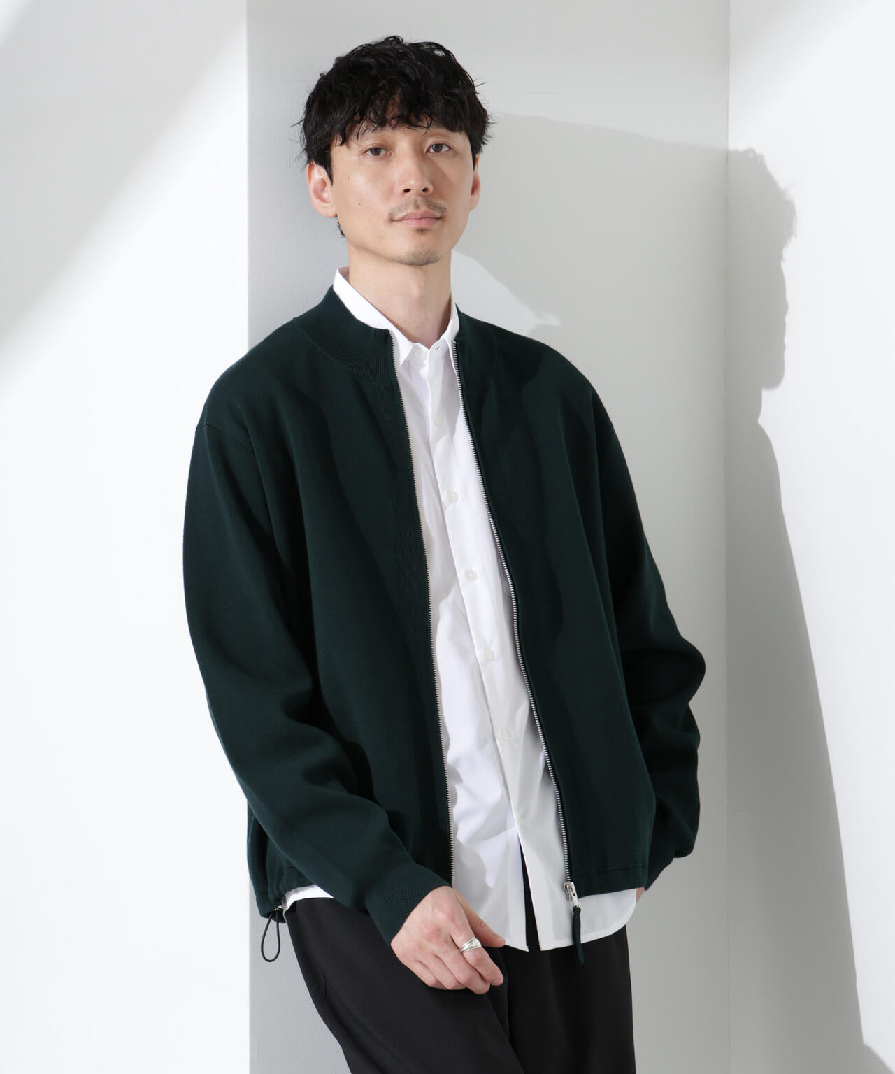 14ゲージミラノリブブルゾン （手洗い可能）