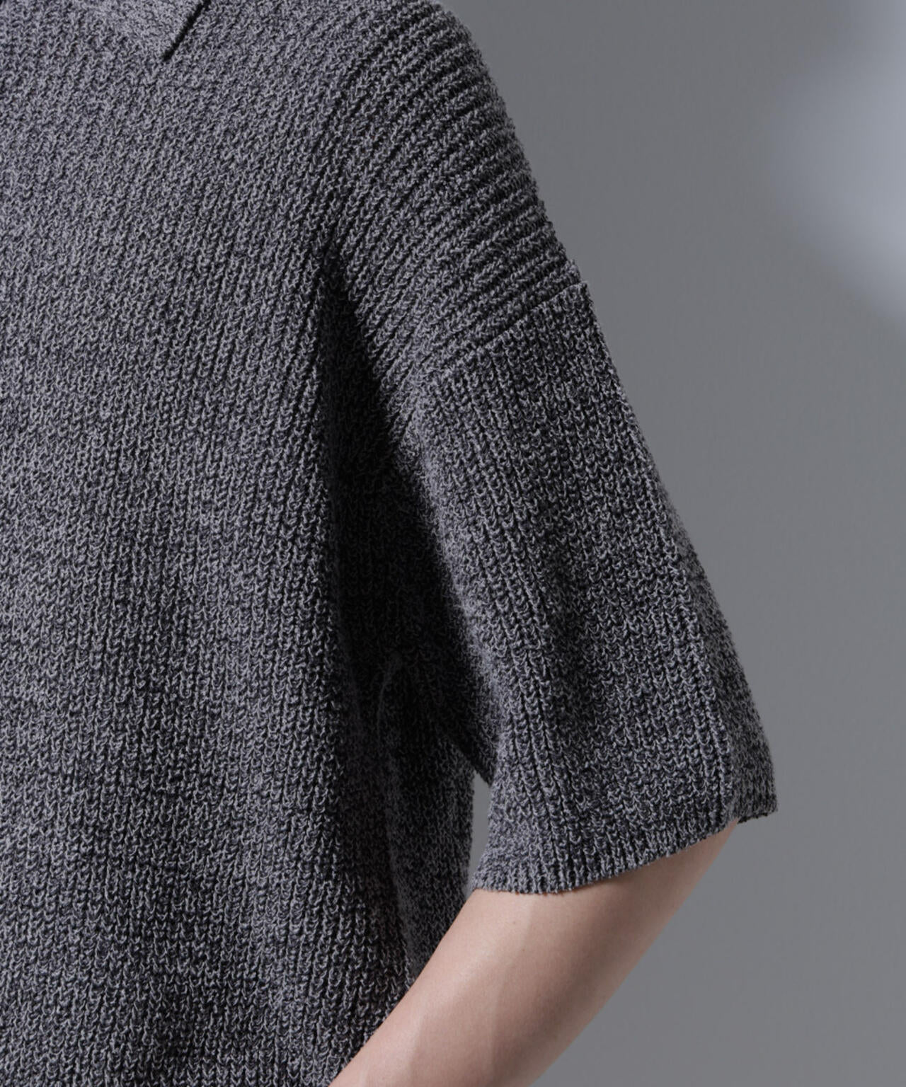 ミックスメランジニットポロ | NANO universe（ナノ・ユニバース