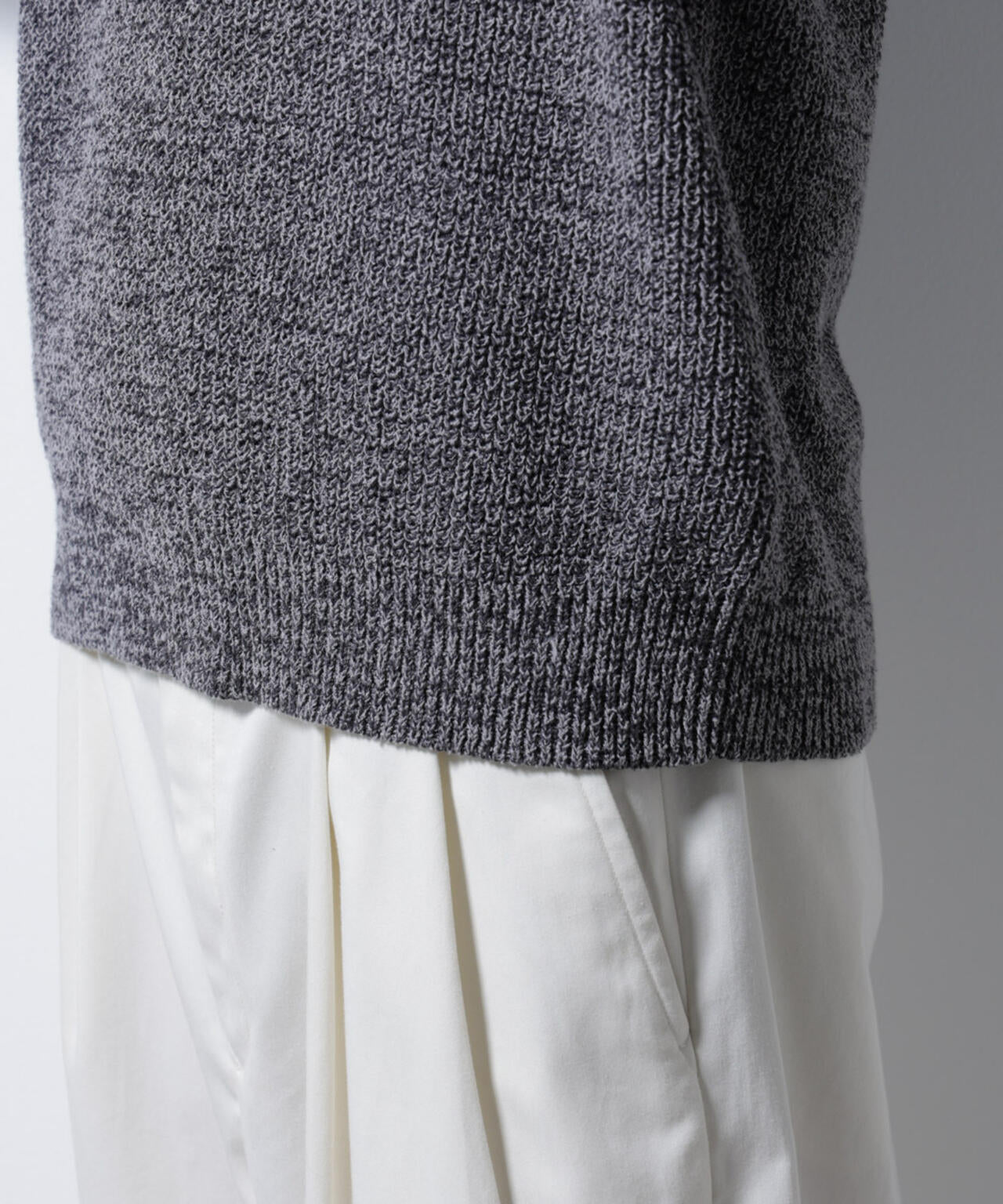 ミックスメランジニットポロ | NANO universe（ナノ・ユニバース