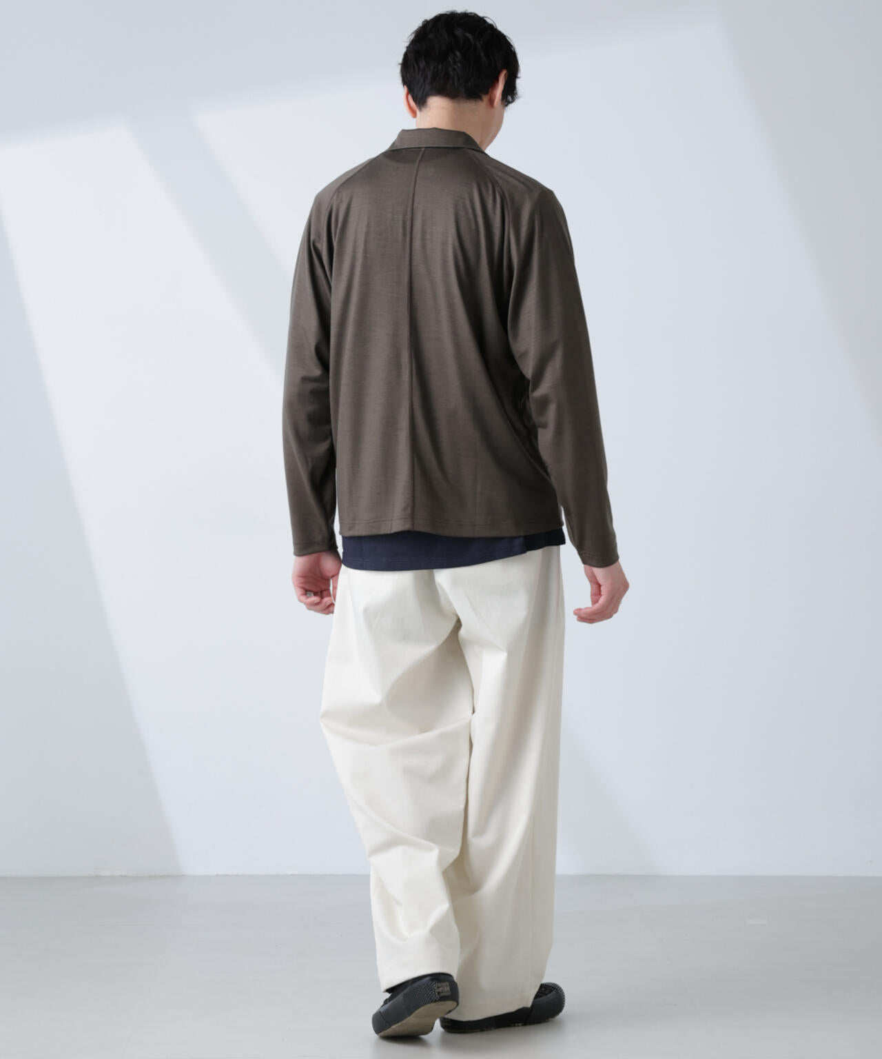 ALL-DAYS COMFORT 100% WOOL」 ZIPプルオーバー | NANO universe（ナノ