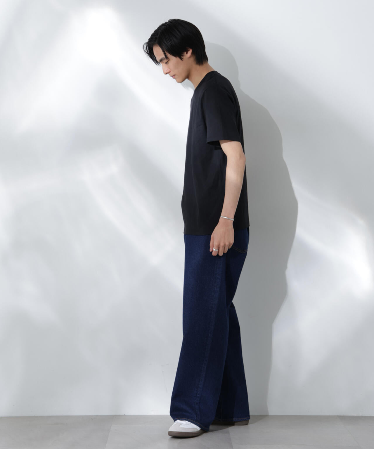 Anti Soaked(R) 汗染み防止 クルーネック レギュラーシルエットTシャツ