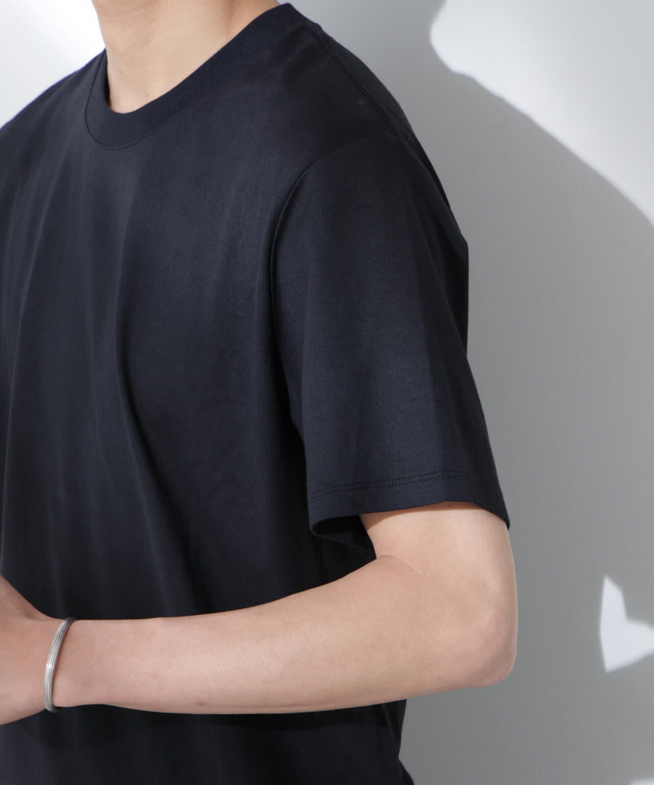 Anti Soaked(R) 汗染み防止 クルーネック レギュラーシルエットTシャツ