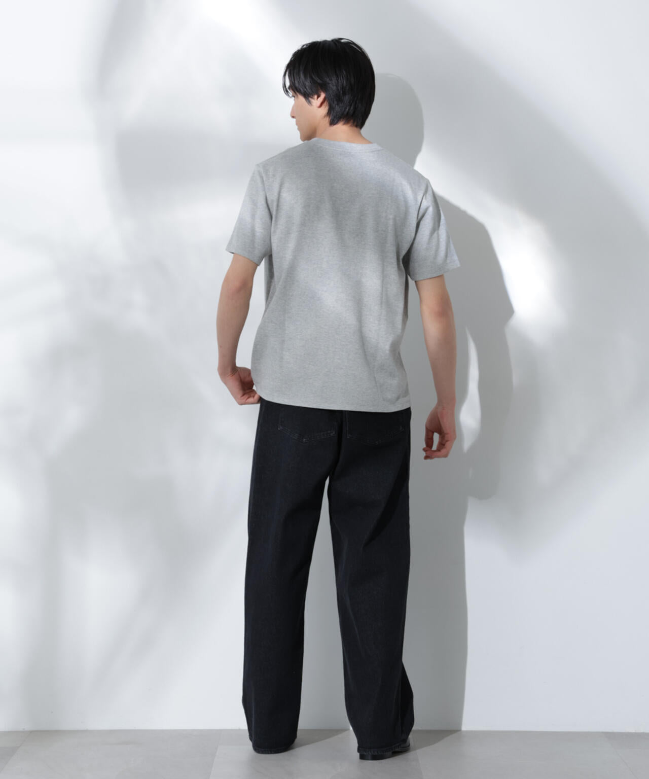 Anti Soaked(R) 汗染み防止 クルーネック レギュラーシルエットTシャツ